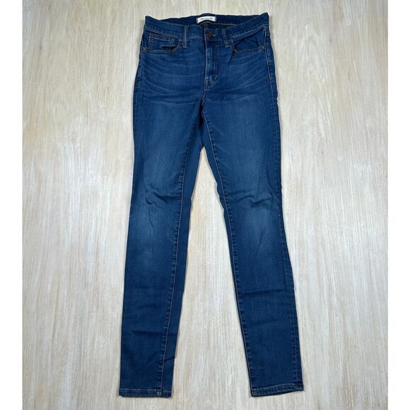 Madewell Roadtripper Mid Rise Skinny Stretch Casual Everyday Denim Jeans 28 - Picture 1 of 16
